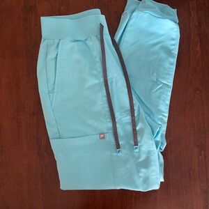 SOLD Fabletics Scrub Aqua Jogger Pants